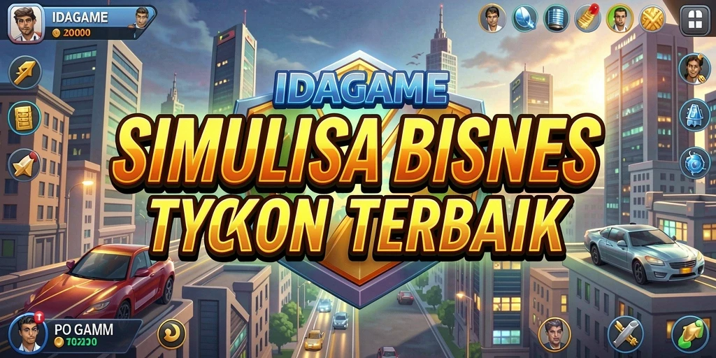 Tampilan screenshot <strong>IDAGAME</strong> menampilkan interaksi menarik dalam gameplay Tycoon.