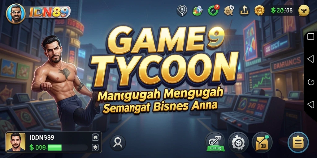 Gameplay menantang dalam dunia Tycoon yang seru.
