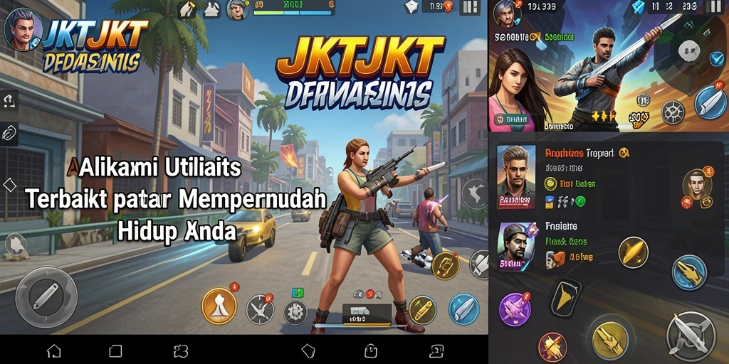 Tampilan screenshot JKTJKT menunjukkan antarmuka pengguna yang ramah dan intuitif.