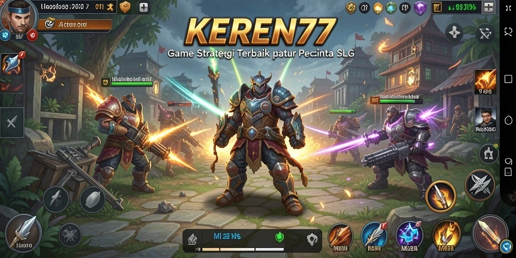 Tampilan menarik dari gameplay KEREN77 yang seru.