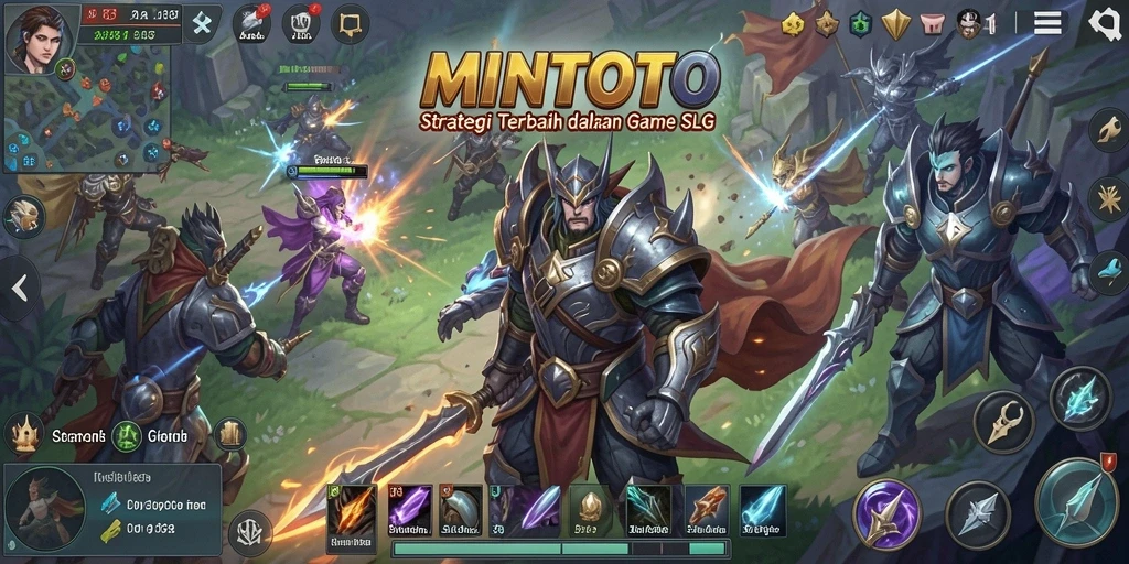 Tampilan gameplay menarik dari MINTOTO yang mendorong strategi dan kolaborasi.