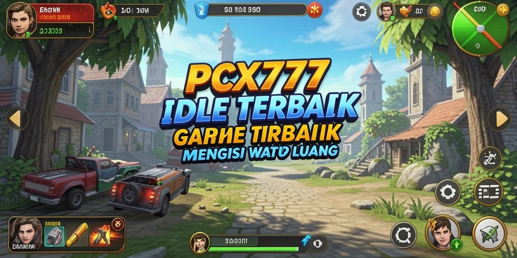 Tampilan menarik dari gameplay Idle PCX777 yang mengasyikkan.