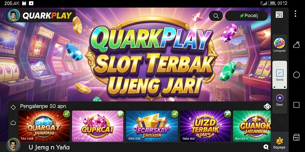 Tampilan gameplay slot yang mengasyikkan di QUARKPLAY.