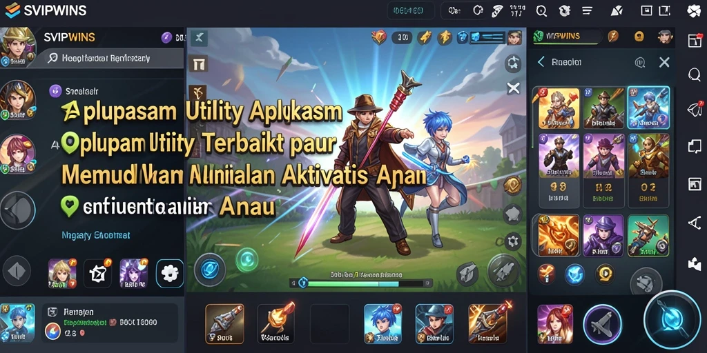 Screenshot utama menampilkan fitur-fitur canggih dalam aplikasi Utility.