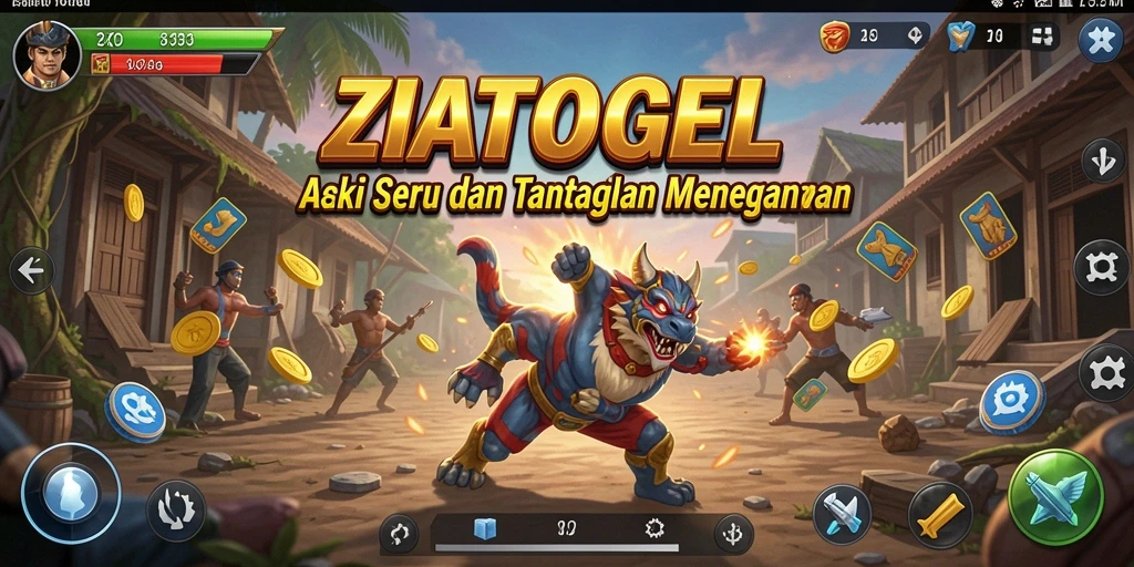 Screenshot action ZIATOGEL yang menampilkan gameplay seru dan mendebarkan.